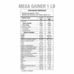 MEGA GAINER - 1 LIBRA - Imagen 3