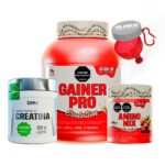 GAINER PRO - 10 LIBRAS + AMINOÁCIDOS + CREATINA 100% PURA + EMBUDO