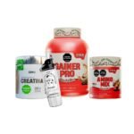 Gainer Pro 10 lb + Aminomix 200 g + Creatina GMN 300 g | GRATIS Shaker