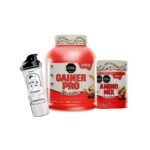 Gainer Pro 10 lb + Aminomix 200 g + Shaker