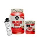 Gainer Pro 3 lb + Aminomix x200 g + Shaker